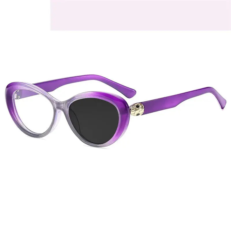Women's Cat Eye Full Rim TR90 Reading Glasses 477139 — view 8 | Rx Spectacle
