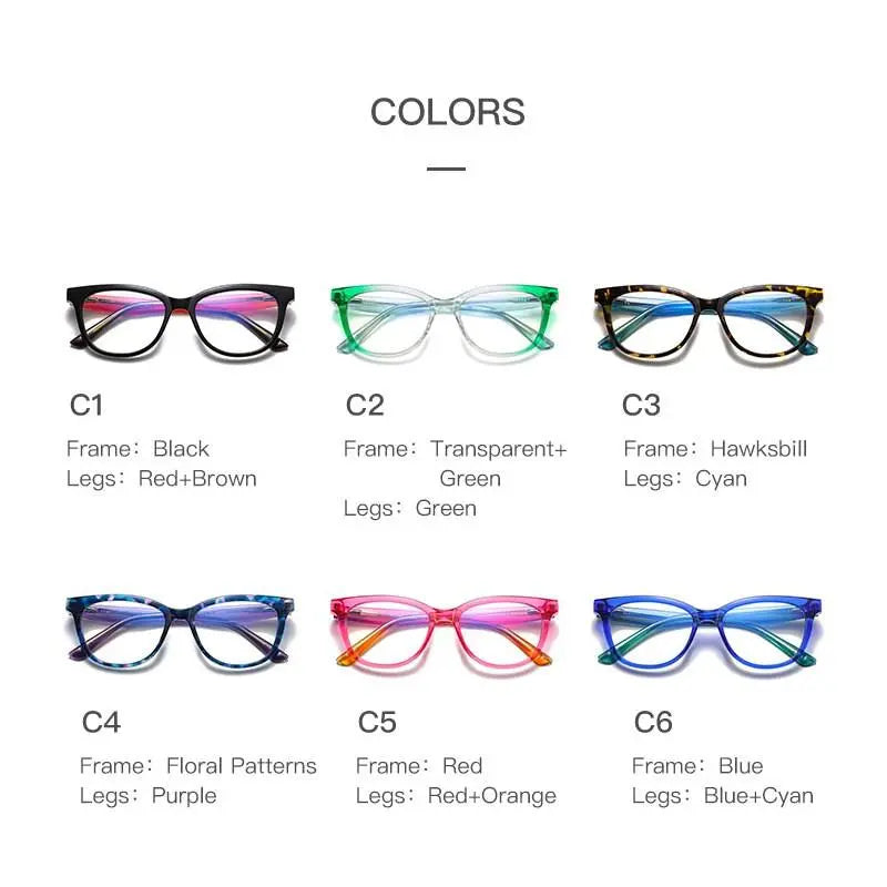 Women's Square Full Rim Titanium Prescription Glasses 20210 — view 12 | Rx Spectacle