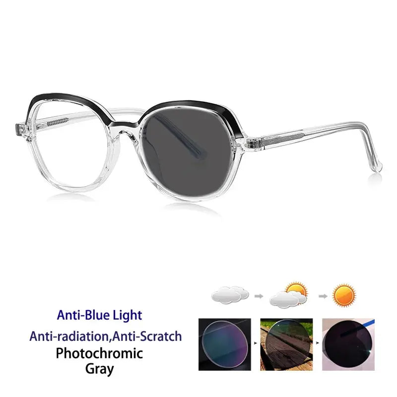 Women's Oval Full Rim TR90 Reading Glasses 242051 — view 7 | Rx Spectacle