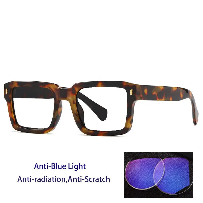 Unisex Square Full Rim Prescription Glasses 491001 — view 7 | Rx Spectacle