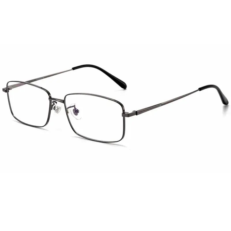Women's Square Full Rim Alloy Prescription Glasses 99108 — view 6 | Rx Spectacle