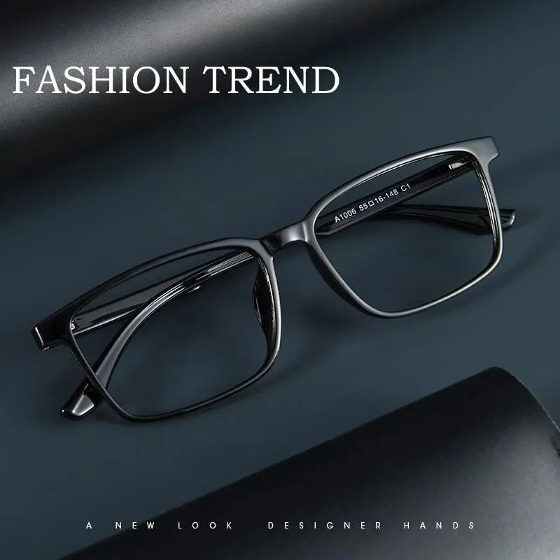 Men's Square Full Rim TR90 Prescription Glasses A1006 — view 10 | Rx Spectacle