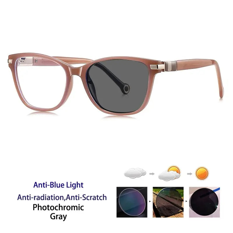 Women's Cat Eye Full Rim Acetate Reading Glasses 512221 — view 7 | Rx Spectacle