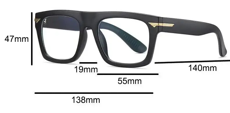 Unisex Square Full Rim Acetate Reading Glasses 3394 — view 17 | Rx Spectacle