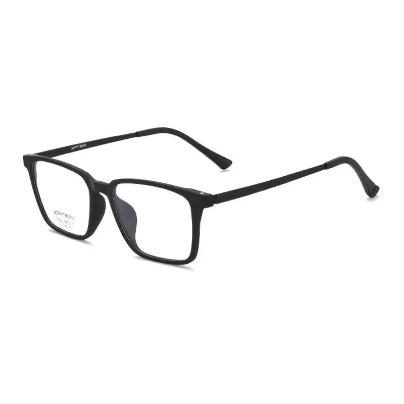 Unisex Square Full Rim Titanium Prescription Glasses 919822 — view 7 | Rx Spectacle