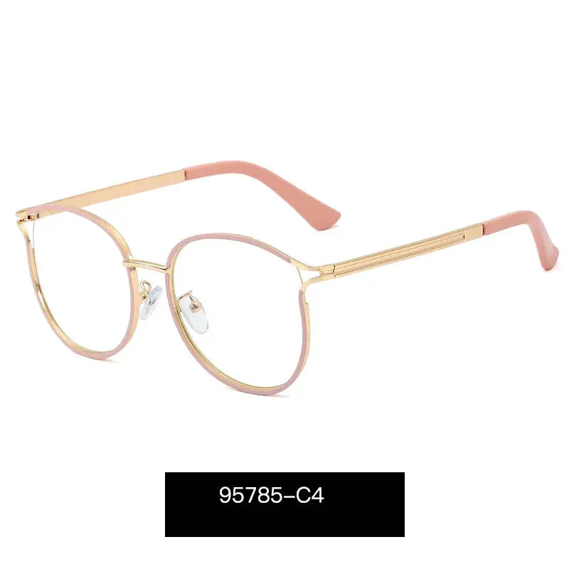 Women's Oval Full Rim TR90 Prescription Glasses 95785 — view 9 | Rx Spectacle