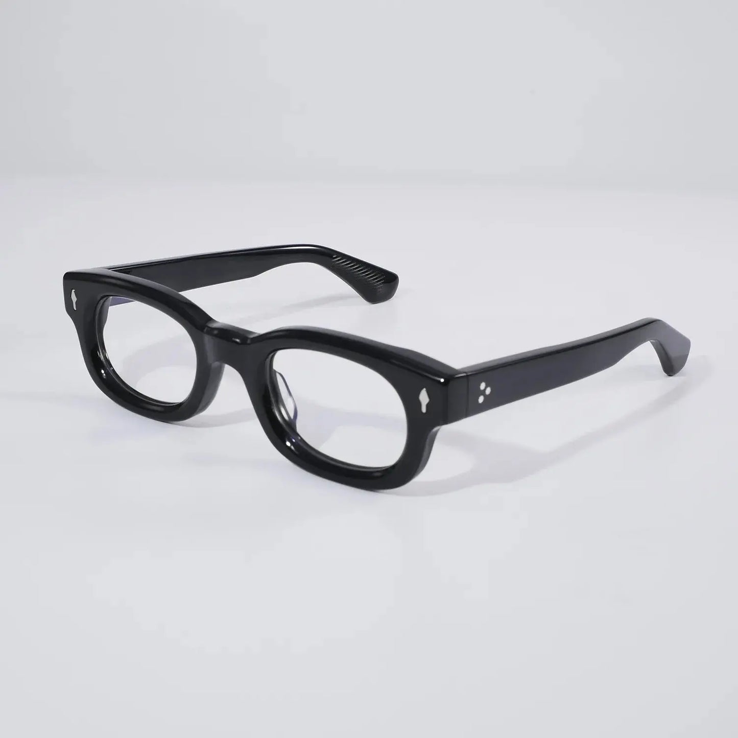 Unisex Oval Full Rim Acetate Prescription Glasses 363119 — view 5 | Rx Spectacle