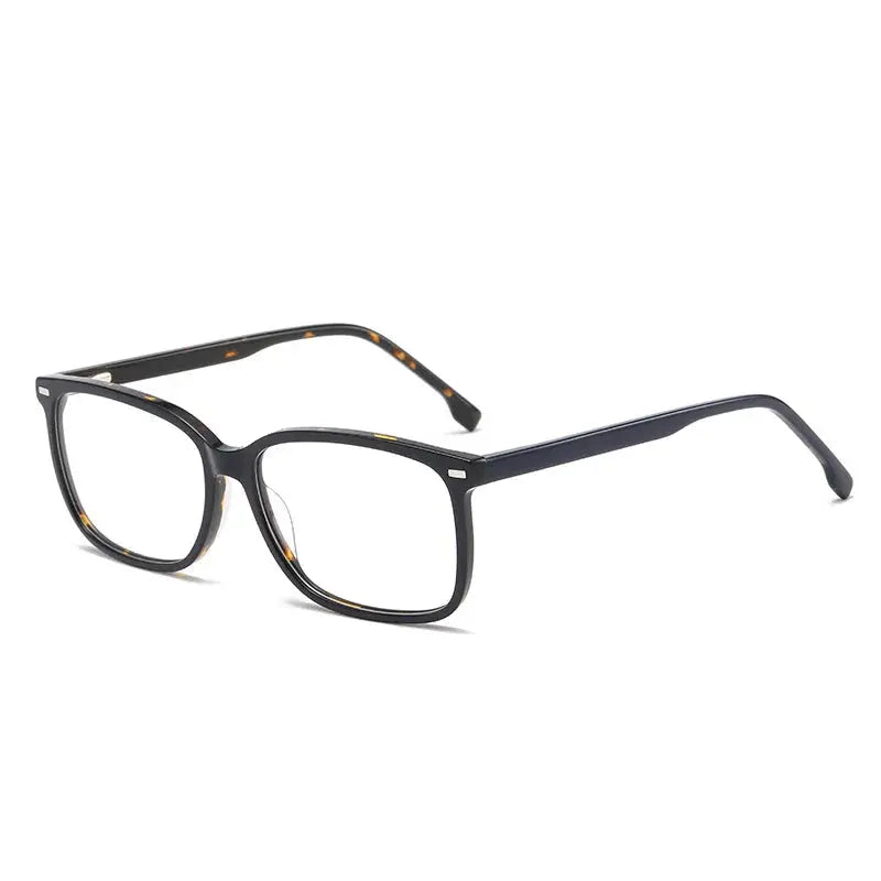 Unisex Square Full Rim Acetate Prescription Glasses 71817 — view 8 | Rx Spectacle