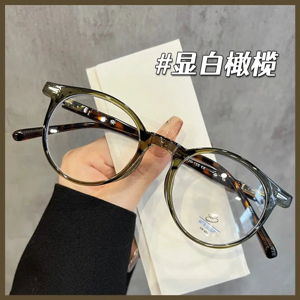 Unisex Round Full Rim TR90 Prescription Glasses 68008 — view 8 | Rx Spectacle