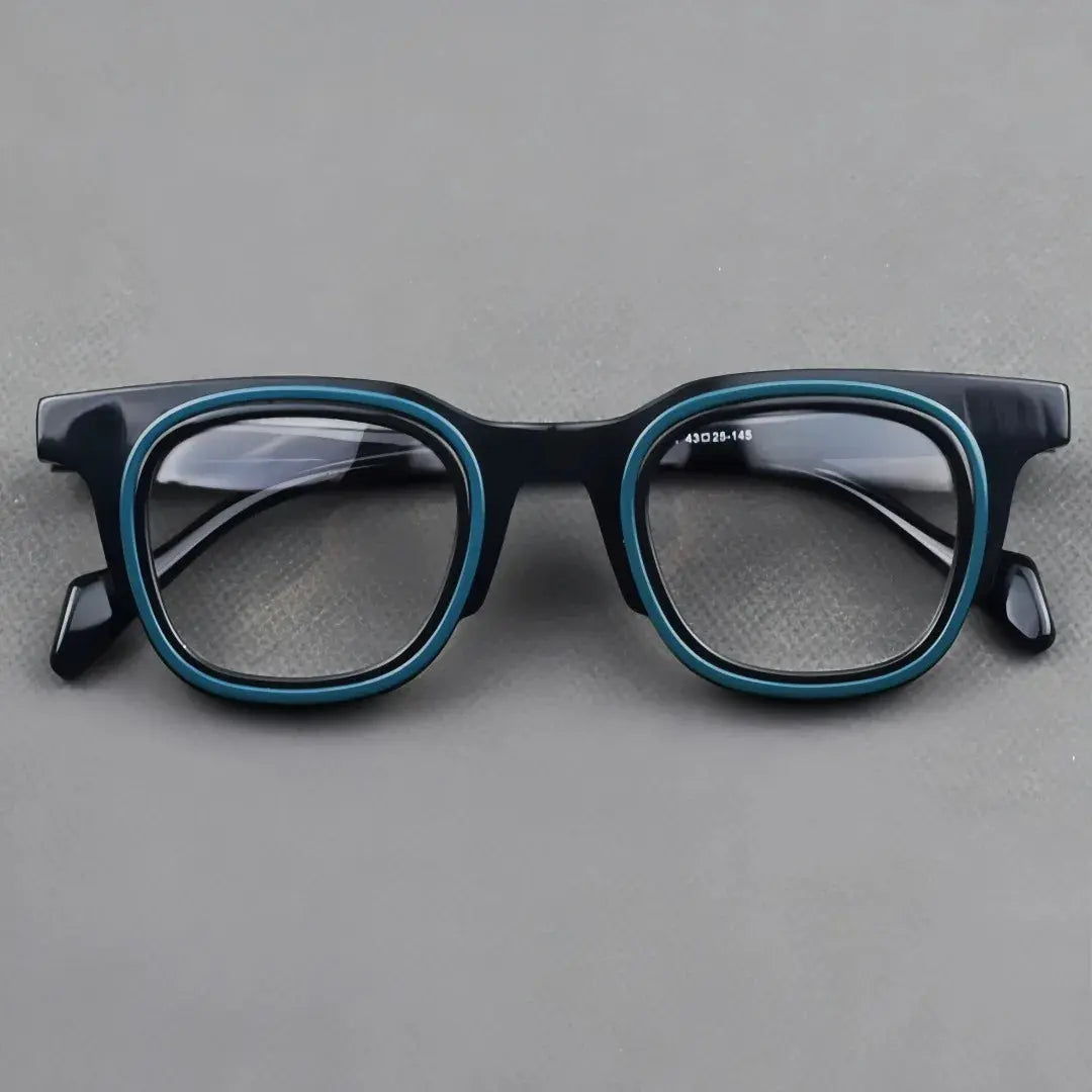 Women's Browline Full Rim Acetate Prescription Glasses 30112 — view 6 | Rx Spectacle