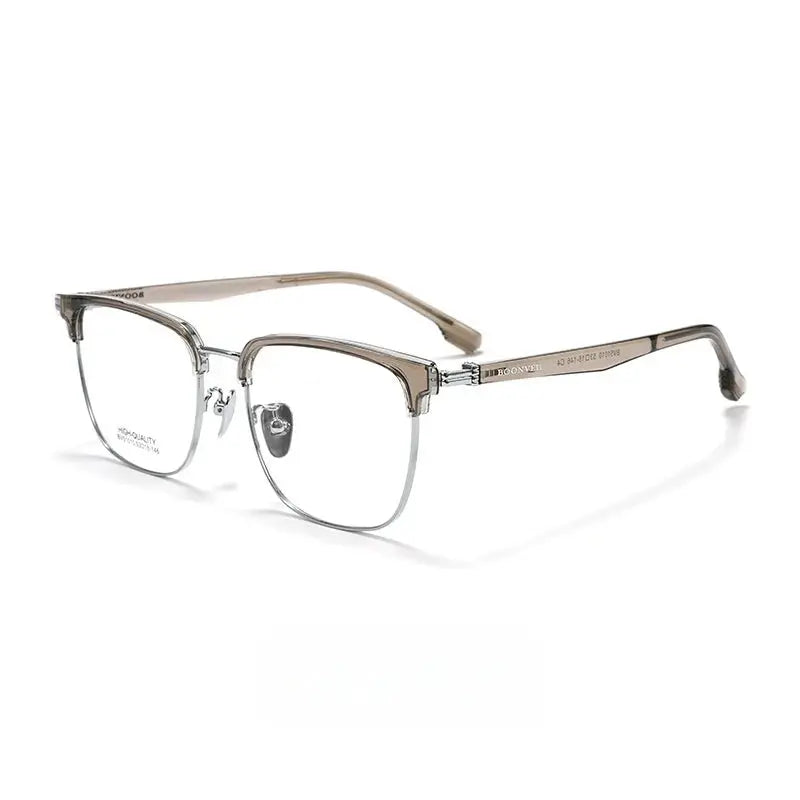 Men's Square Full Rim TR90 Prescription Glasses Y51010 — view 9 | Rx Spectacle