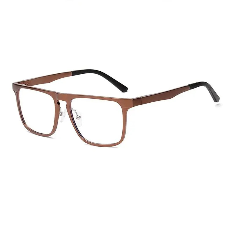 Men's Square Full Rim TR90 Prescription Glasses 661000 — view 6 | Rx Spectacle