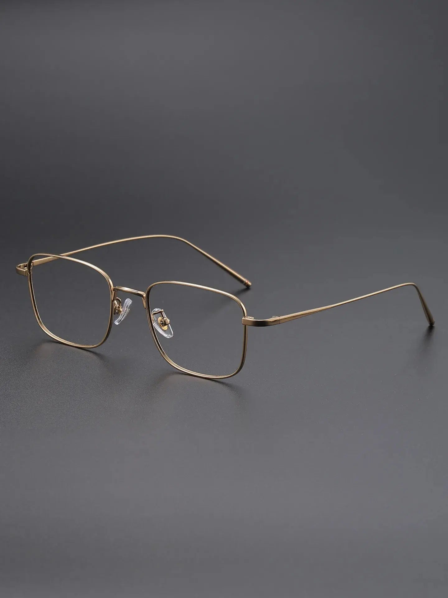 Unisex Polygon Full Rim Titanium Oversized Prescription Glasses 27268 — view 7 | Rx Spectacle