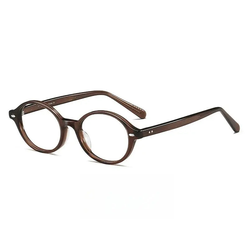Women's Oval Full Rim Acetate Prescription Glasses 48046 — view 5 | Rx Spectacle