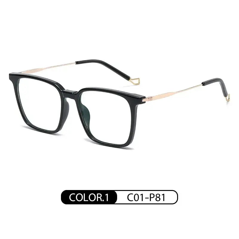 Unisex Square Full Rim TR90 Prescription Glasses — view 7 | Rx Spectacle