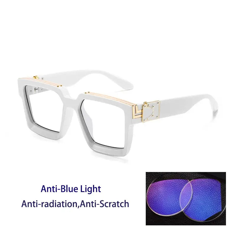 Unisex Browline Full Rim Prescription Glasses 862290 — view 8 | Rx Spectacle