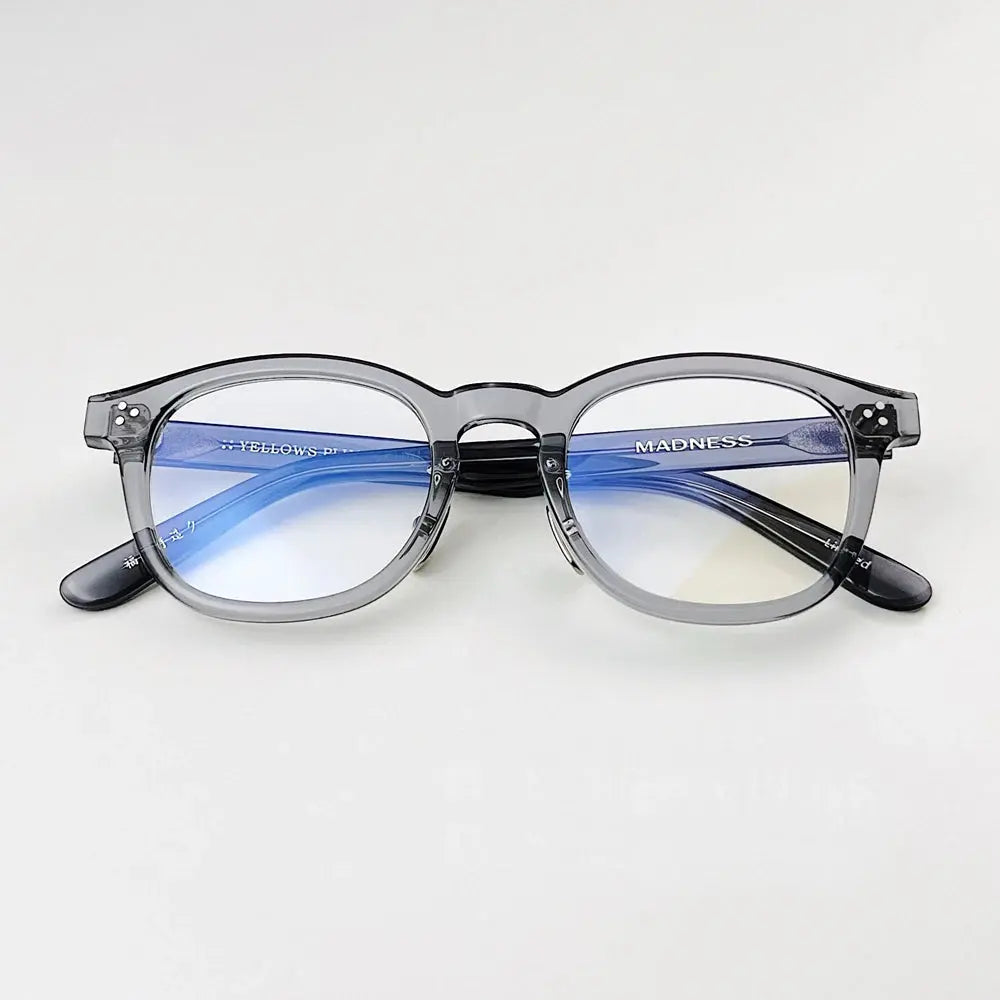 Unisex Browline Full Rim Acetate Prescription Glasses 492340 — view 8 | Rx Spectacle