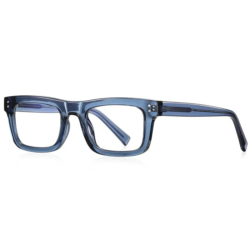 Unisex Square Full Rim TR90 Prescription Glasses 42193 — view 8 | Rx Spectacle