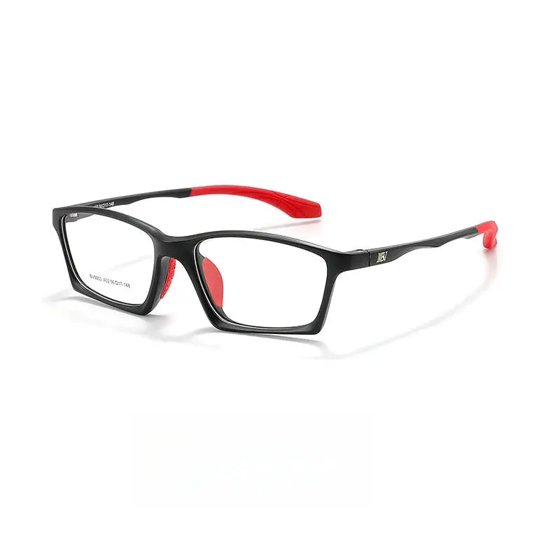 Unisex Square Full Rim Sports Glasses Y5003 — view 8 | Rx Spectacle