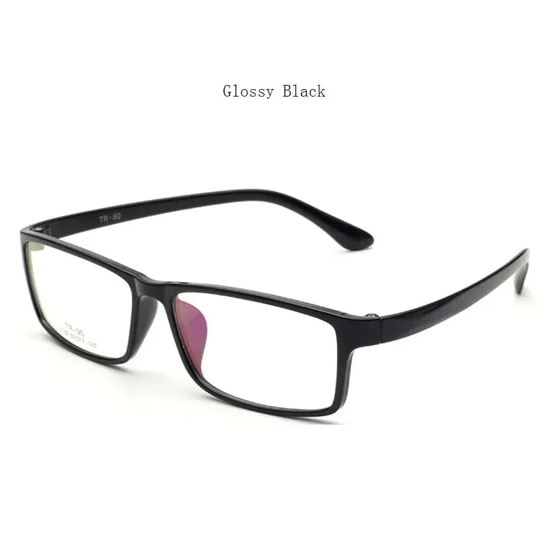 Men's Rectangular Full Rim Acetate Oversized Prescription Glasses 41137 — view 9 | Rx Spectacle