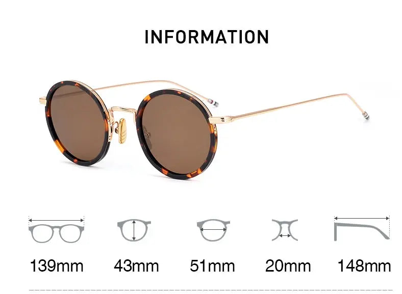 Men's Round Full Rim Alloy Prescription Glasses X906 — view 8 | Rx Spectacle