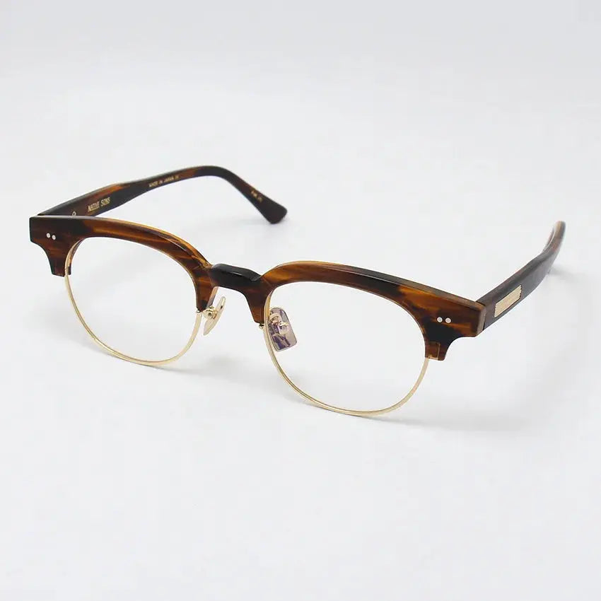 Unisex Square Full Rim Titanium Prescription Glasses 396136 — view 6 | Rx Spectacle