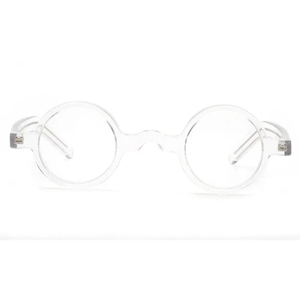 Women's Round Full Rim Acetate Prescription Glasses 74118 — view 7 | Rx Spectacle