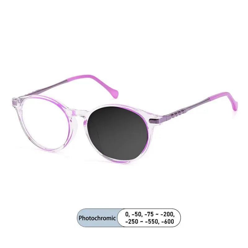 Unisex Round Full Rim TR90 Reading Glasses 692127 — view 8 | Rx Spectacle