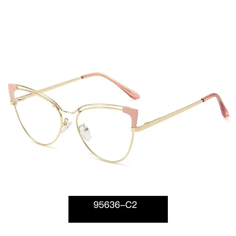 Women's Cat Eye Full Rim TR90 Prescription Glasses 195636 — view 8 | Rx Spectacle
