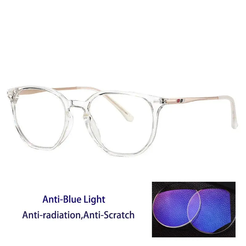 Unisex Square Full Rim Titanium Prescription Glasses 691001 — view 6 | Rx Spectacle