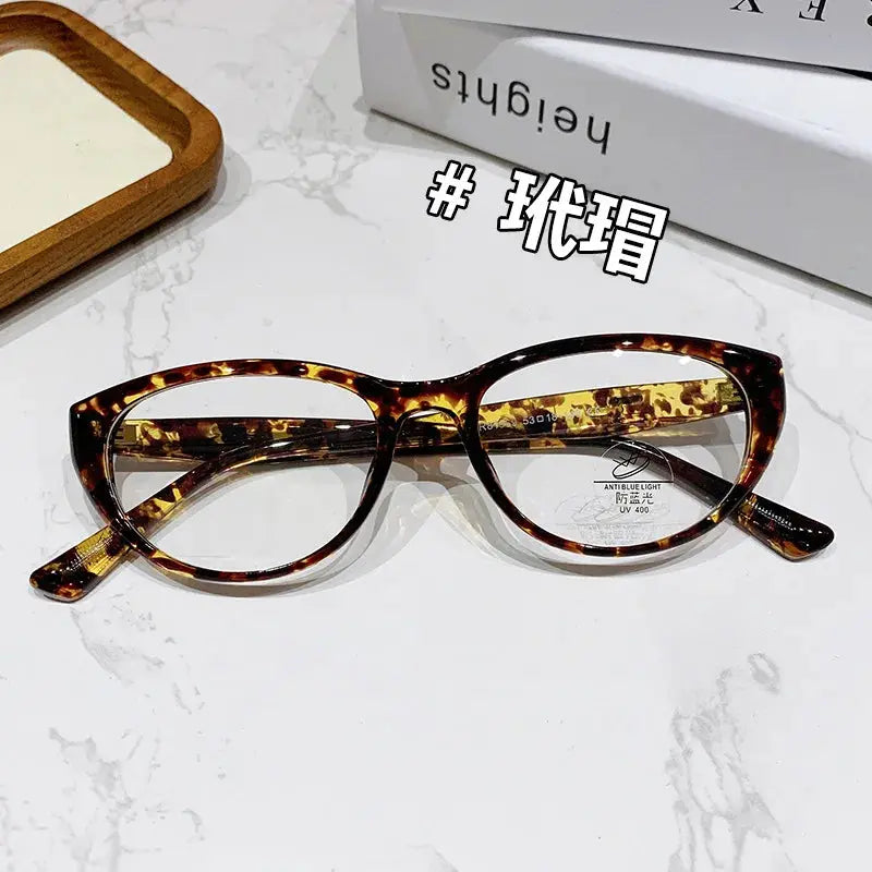 Unisex Oval Full Rim TR90 Prescription Glasses 81069 — view 6 | Rx Spectacle
