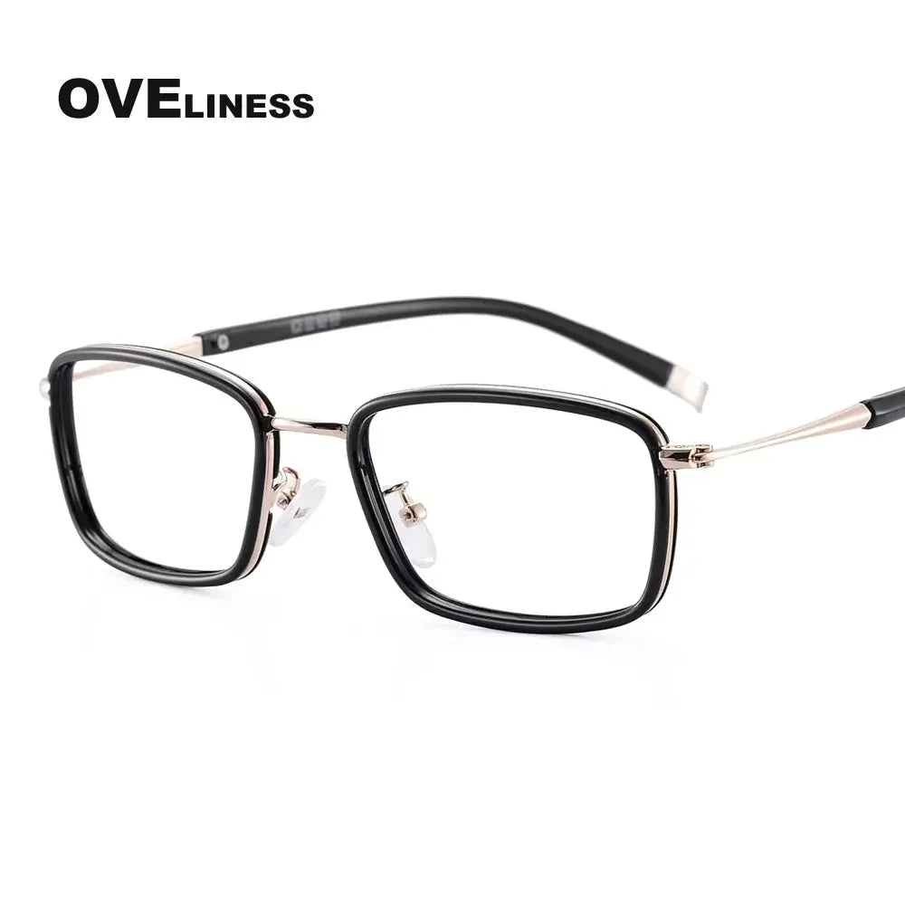 Women's Square Full Rim Acetate Prescription Glasses 390037 — view 6 | Rx Spectacle