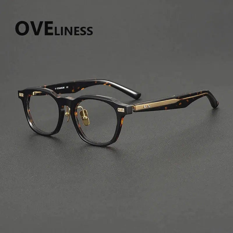 Unisex Oval Full Rim Acetate Prescription Glasses 321023 — view 7 | Rx Spectacle