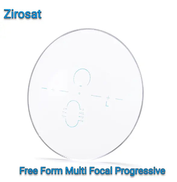 Free Form Multifocal Progressive Clear Lenses — view 2 | Rx Spectacle
