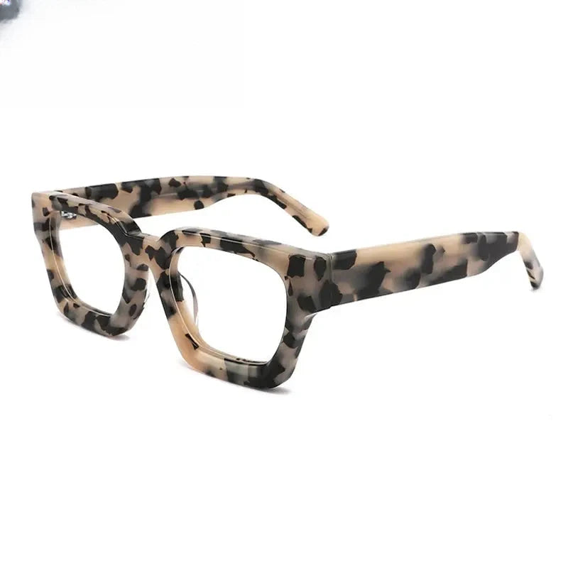 Unisex Square Full Rim Acetate Prescription Glasses Gxyj1472 — view 16 | Rx Spectacle