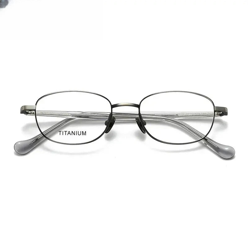Women's Oval Full Rim Prescription Glasses 407002 — view 8 | Rx Spectacle