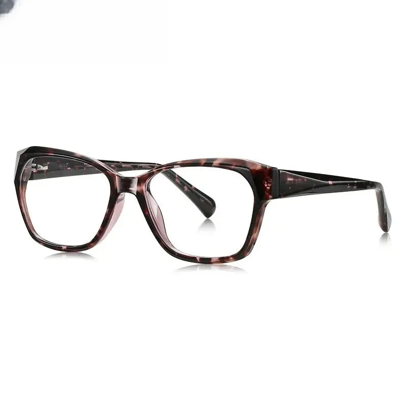 Women's Cat Eye Full Rim Titanium Prescription Glasses 474006 — view 8 | Rx Spectacle