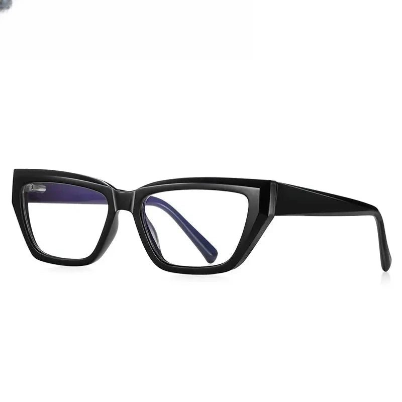 Women's Cat Eye Full Rim Titanium Prescription Glasses 62155 — view 7 | Rx Spectacle
