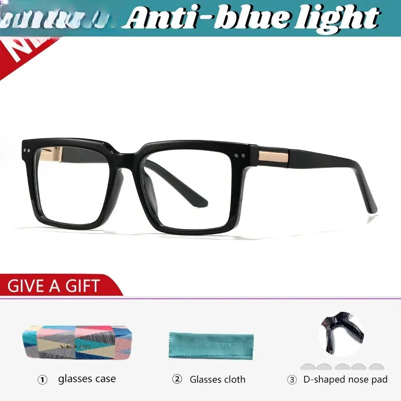 Unisex Square Full Rim TR90 Reading Glasses 360033 — view 8 | Rx Spectacle