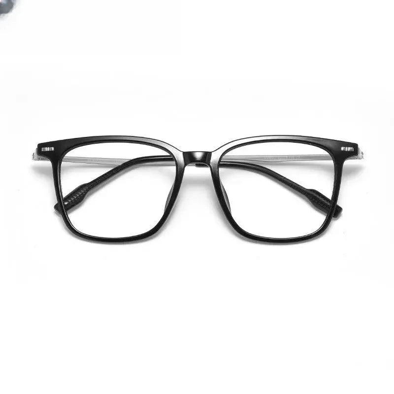 Unisex Square Full Rim Titanium Prescription Glasses 331020 — view 7 | Rx Spectacle