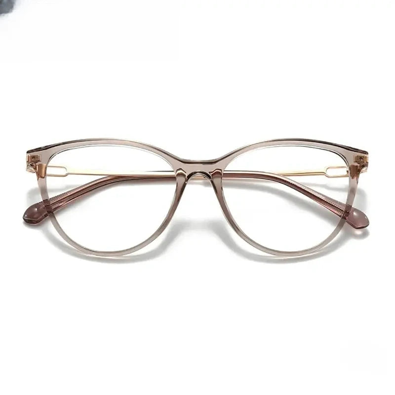 Women's Cat Eye Full Rim Acetate Prescription Glasses 341087 — view 8 | Rx Spectacle
