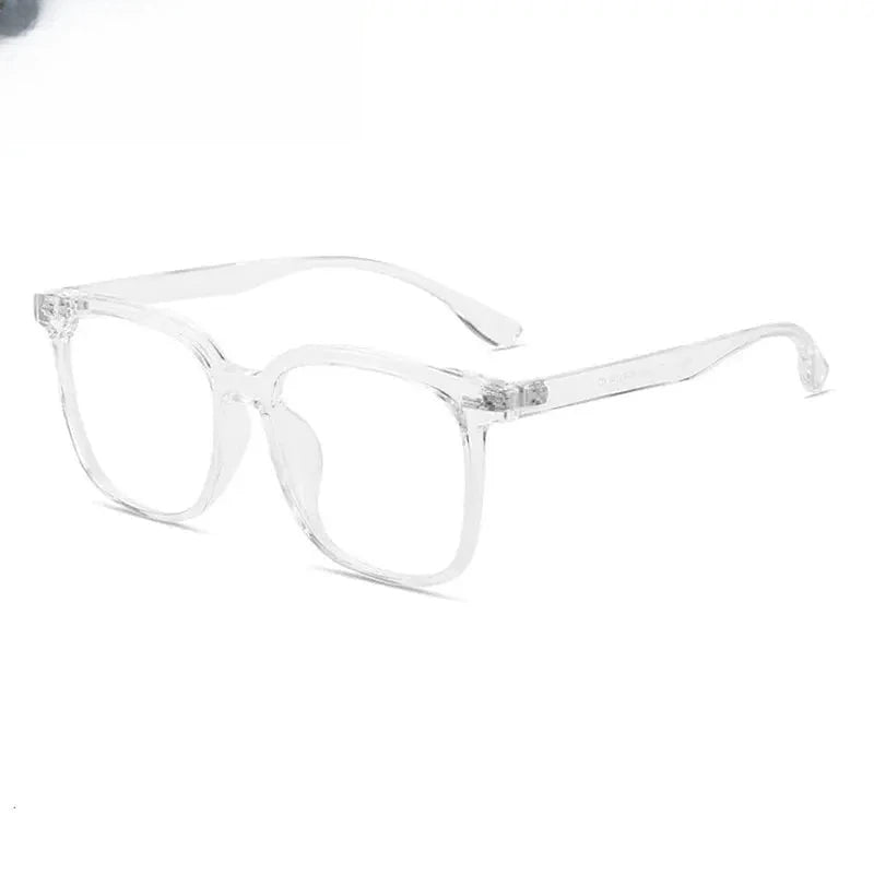 Unisex Square Full Rim Titanium Prescription Glasses 889056 — view 9 | Rx Spectacle