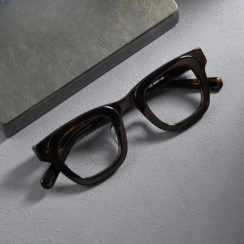 Unisex Square Full Rim Acetate Prescription Glasses Gxyj1478 — view 9 | Rx Spectacle