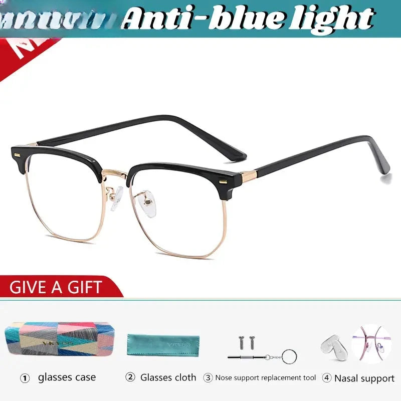 Unisex Square Full Rim TR90 Reading Glasses 49085 — view 12 | Rx Spectacle