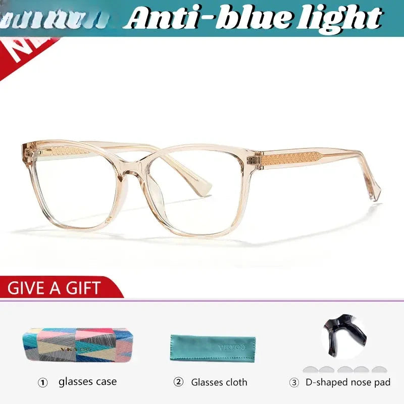 Women's Cat Eye Full Rim TR90 Reading Glasses 727022 — view 8 | Rx Spectacle