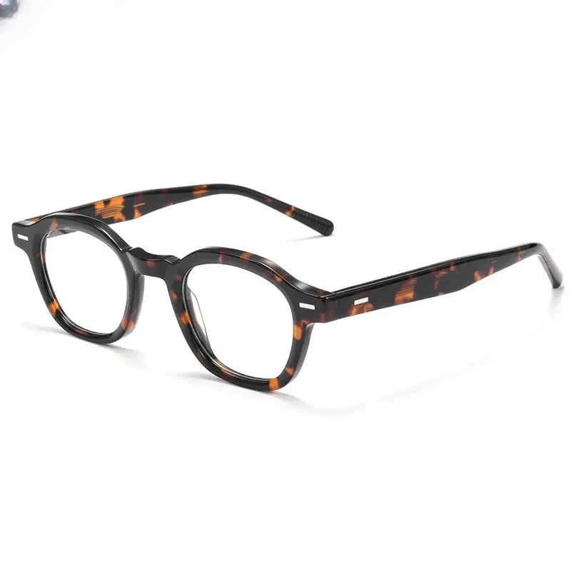 Unisex Polygon Full Rim Acetate Prescription Glasses 881003 — view 5 | Rx Spectacle