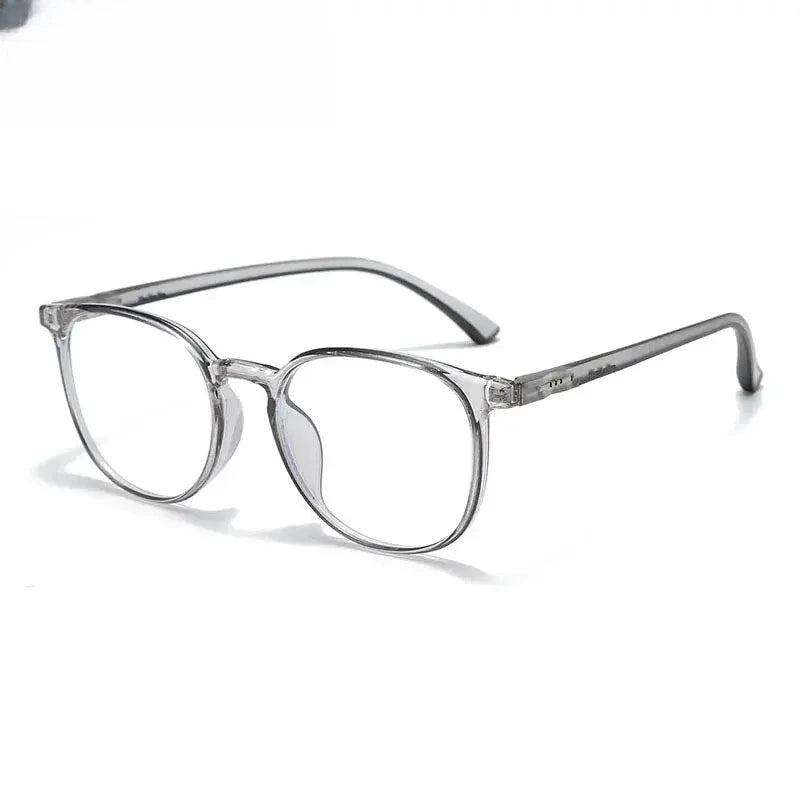 Women's Round Full Rim Titanium Prescription Glasses 81364 — view 8 | Rx Spectacle
