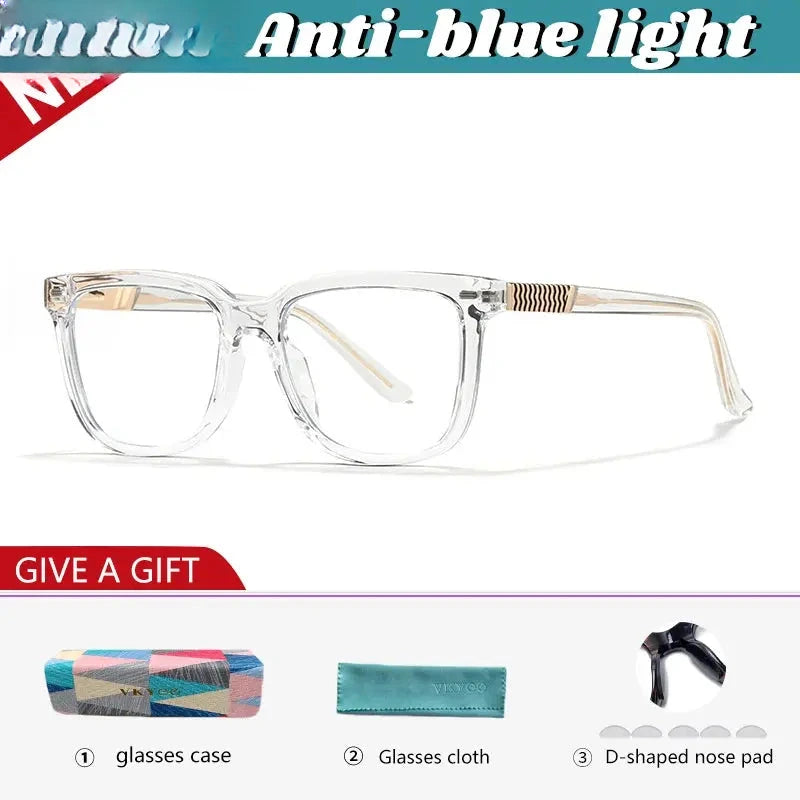 Unisex Square Full Rim TR90 Reading Glasses 360030 — view 8 | Rx Spectacle