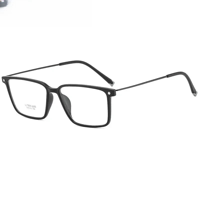 Unisex Square Full Rim Alloy Prescription Glasses 32150 — view 6 | Rx Spectacle