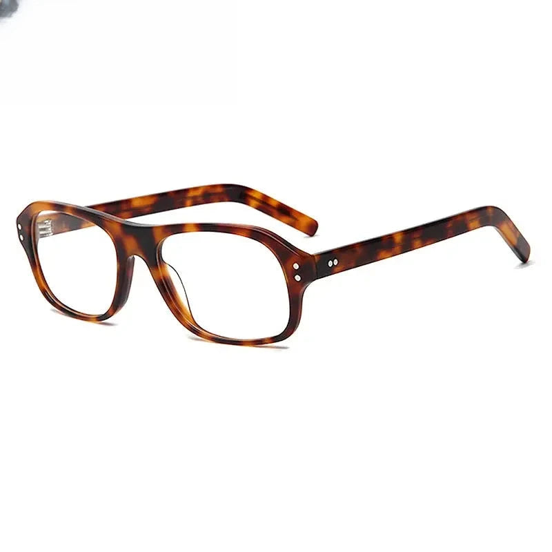 Men's Browline Full Rim Acetate Prescription Glasses 720212 — view 5 | Rx Spectacle